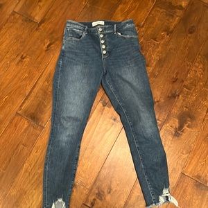 Abercrombie High Rise Super Skinny Ankle Size 28/6